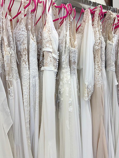 rack-sale-wedding-gowns - Paris Connection